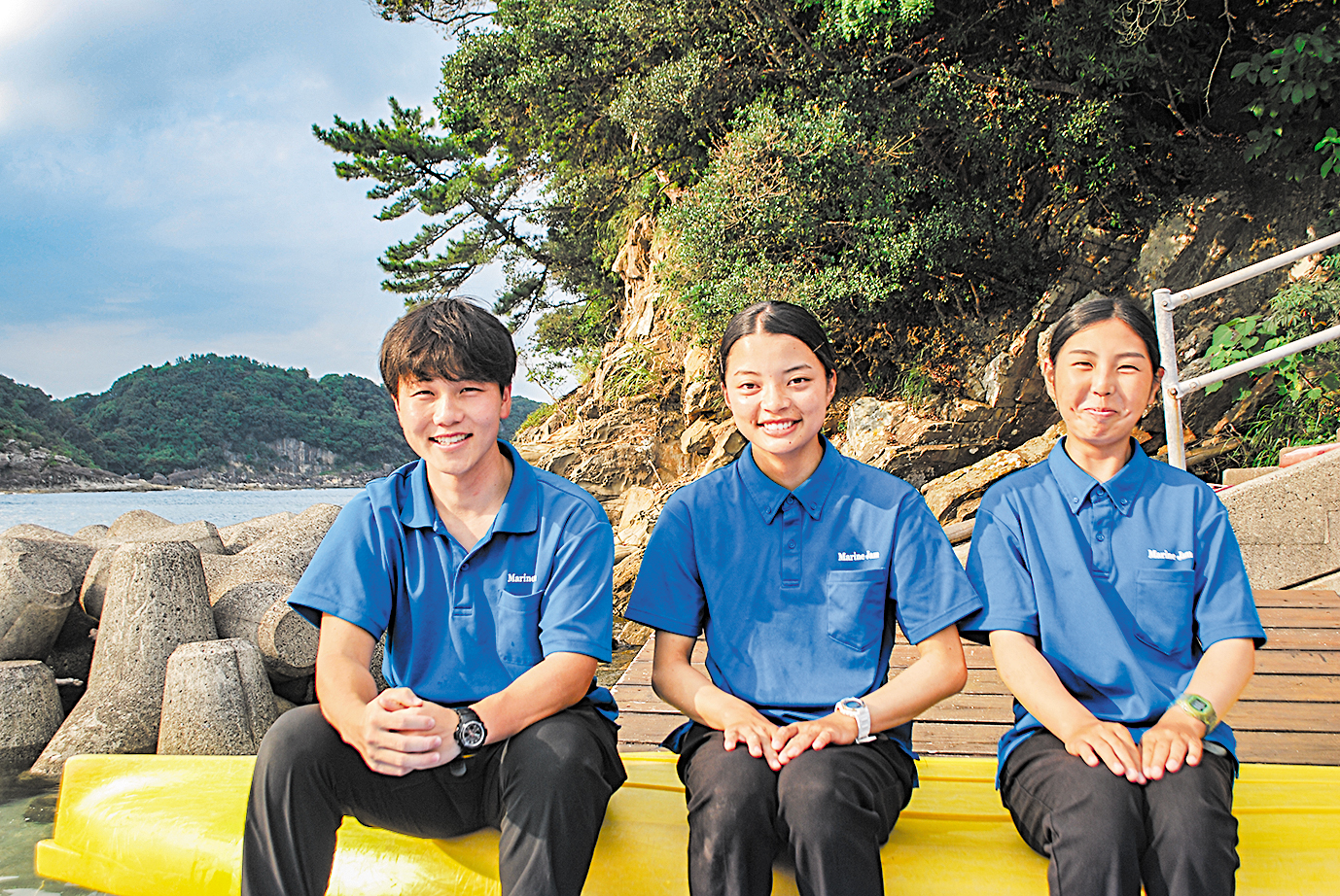 竹ヶ島で巡り合えた 豊かな海で働く喜び ✽ 大美（おおみ）将太郎さん