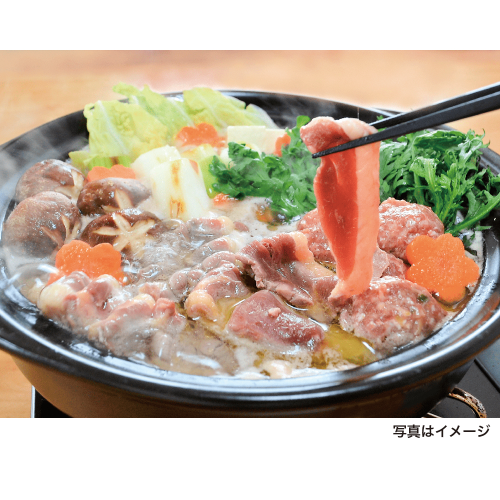  〈フランス鴨鍋セット〉（2人前）（つみれ増量パック）