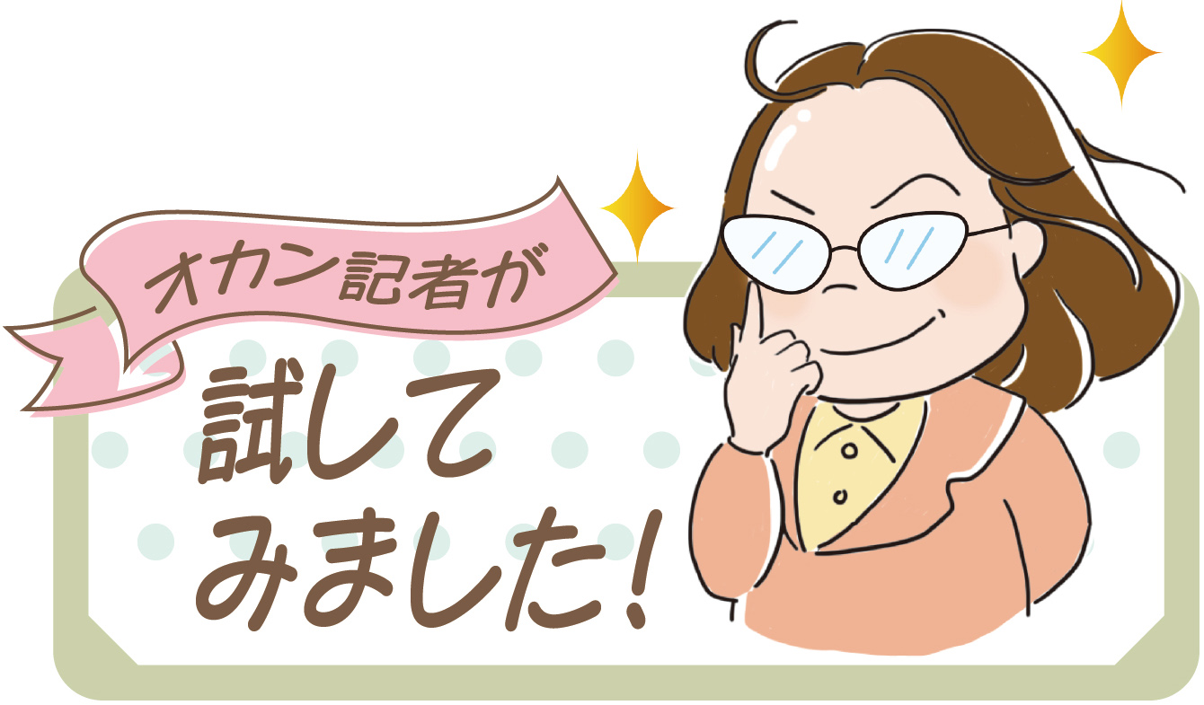 試してみました