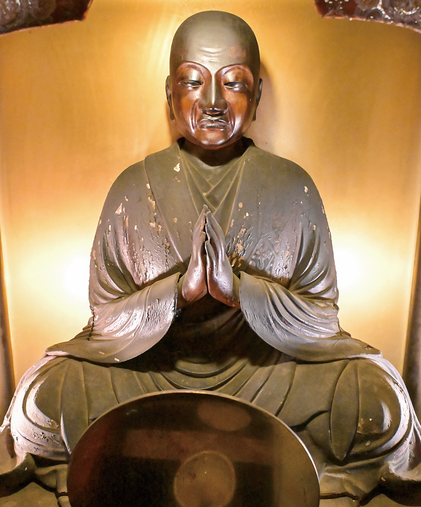 西国三十三所　番外　法起院　徳道上人像