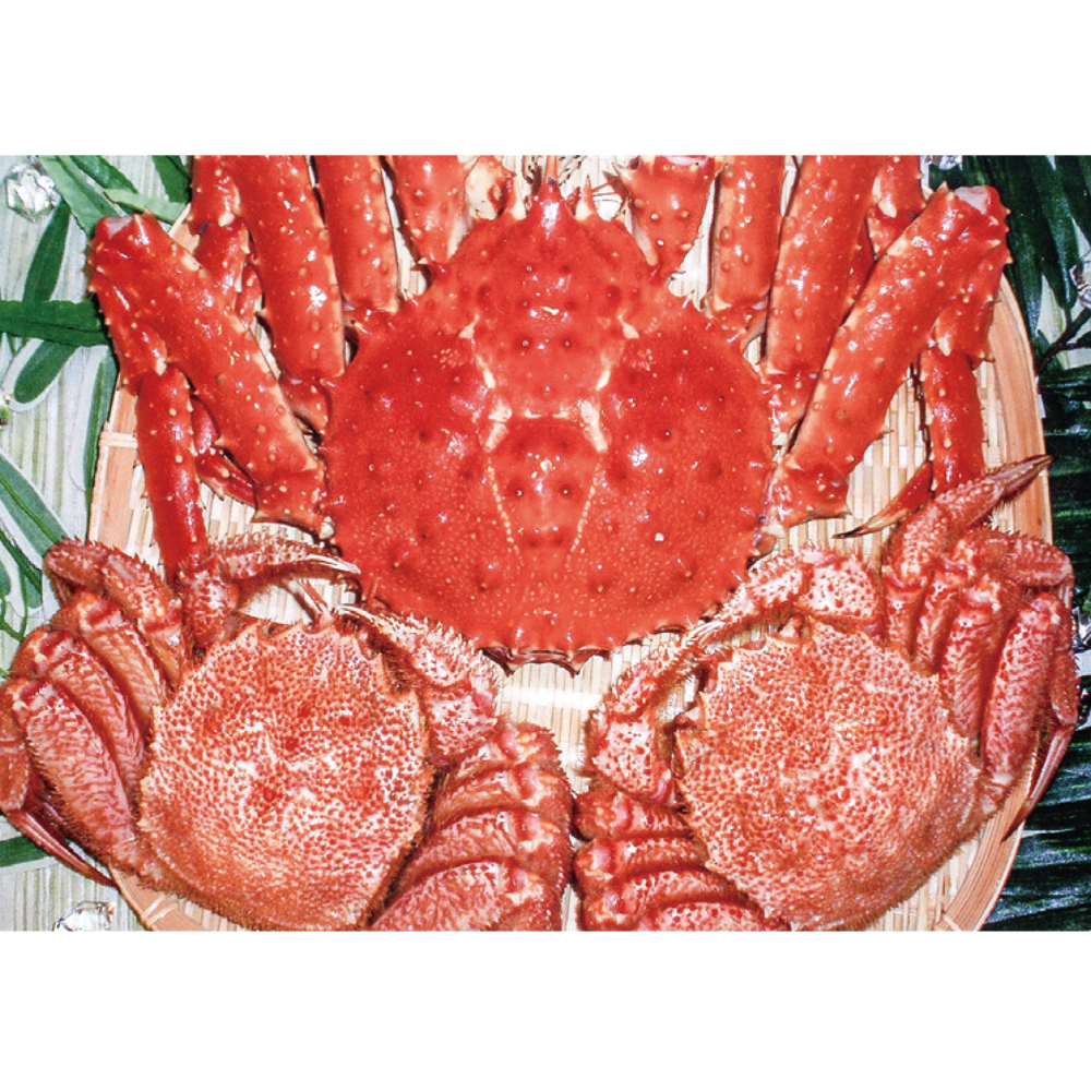  〈北海道産本タラバガニ姿と毛ガニ〉お好きなカニをどちらか1杯