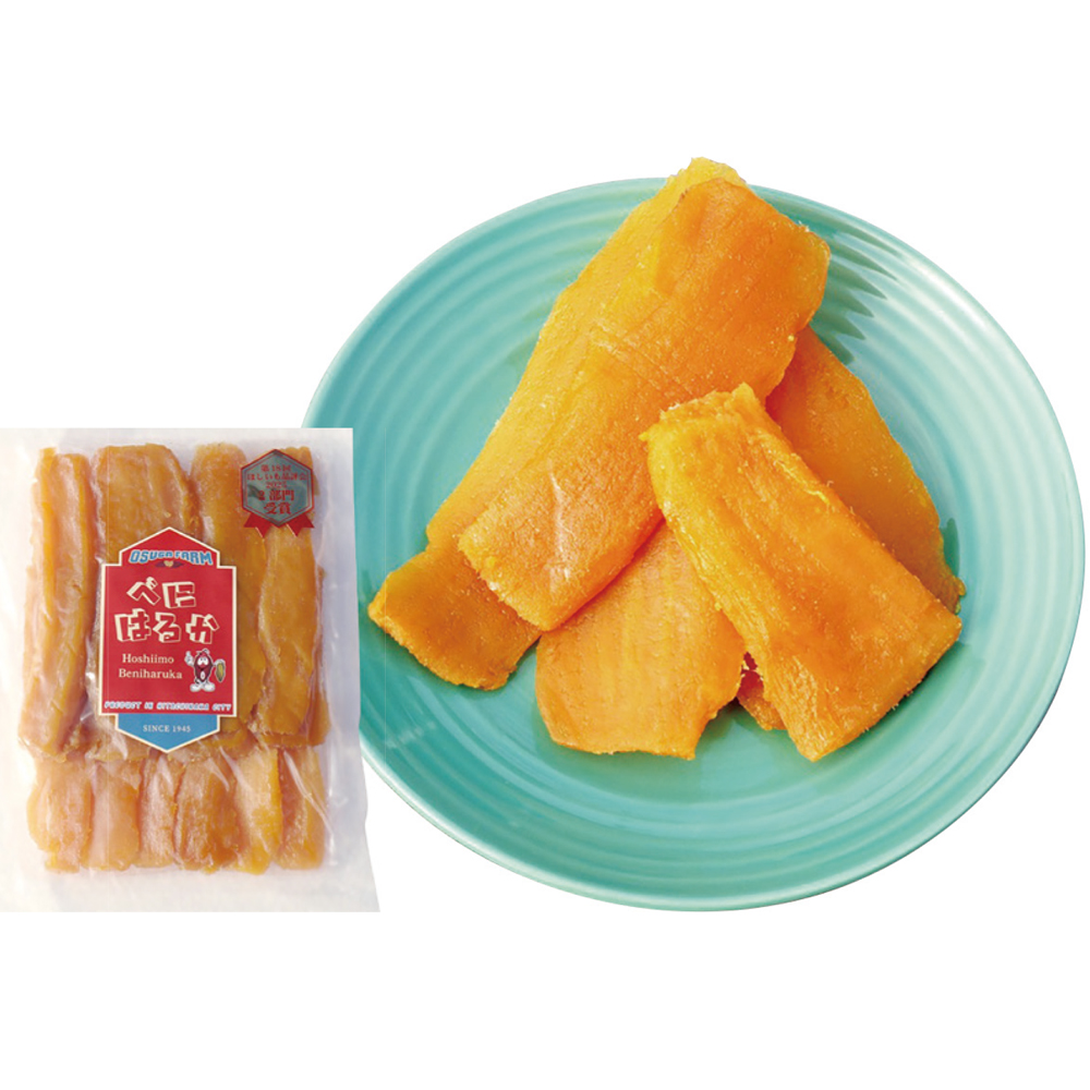 〈ほしいも べにはるか平干し〉(800g)