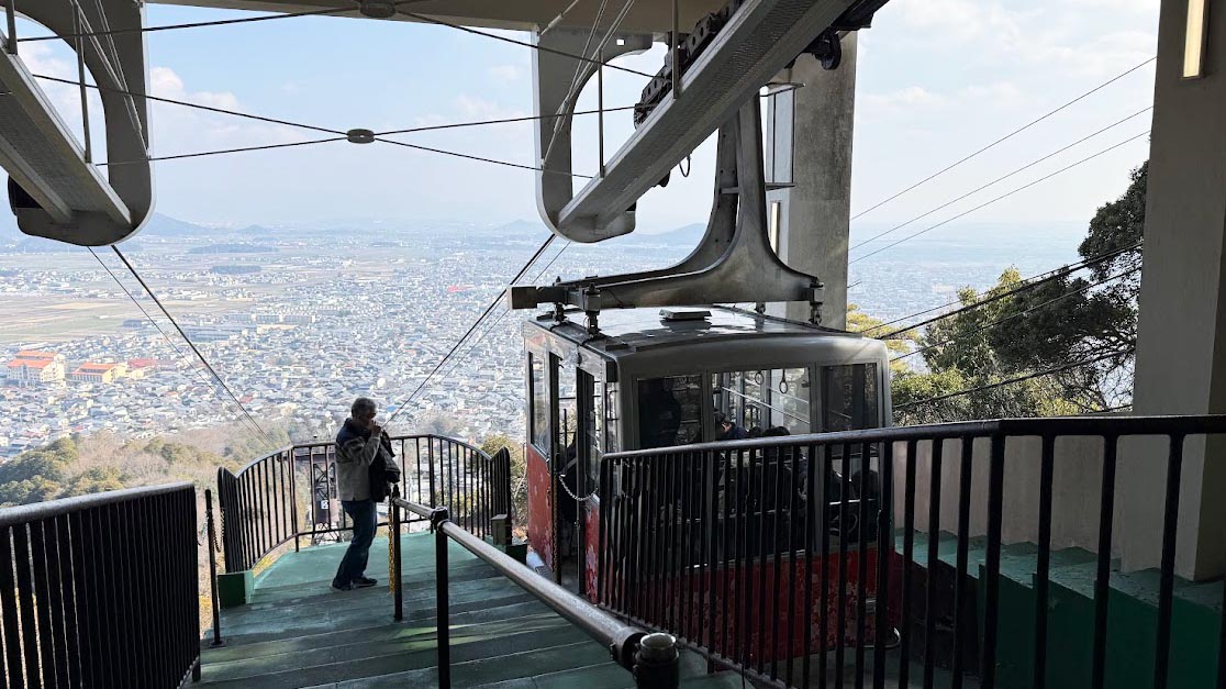 ごほうび旅井上かなえ メイ子とロープウェイ