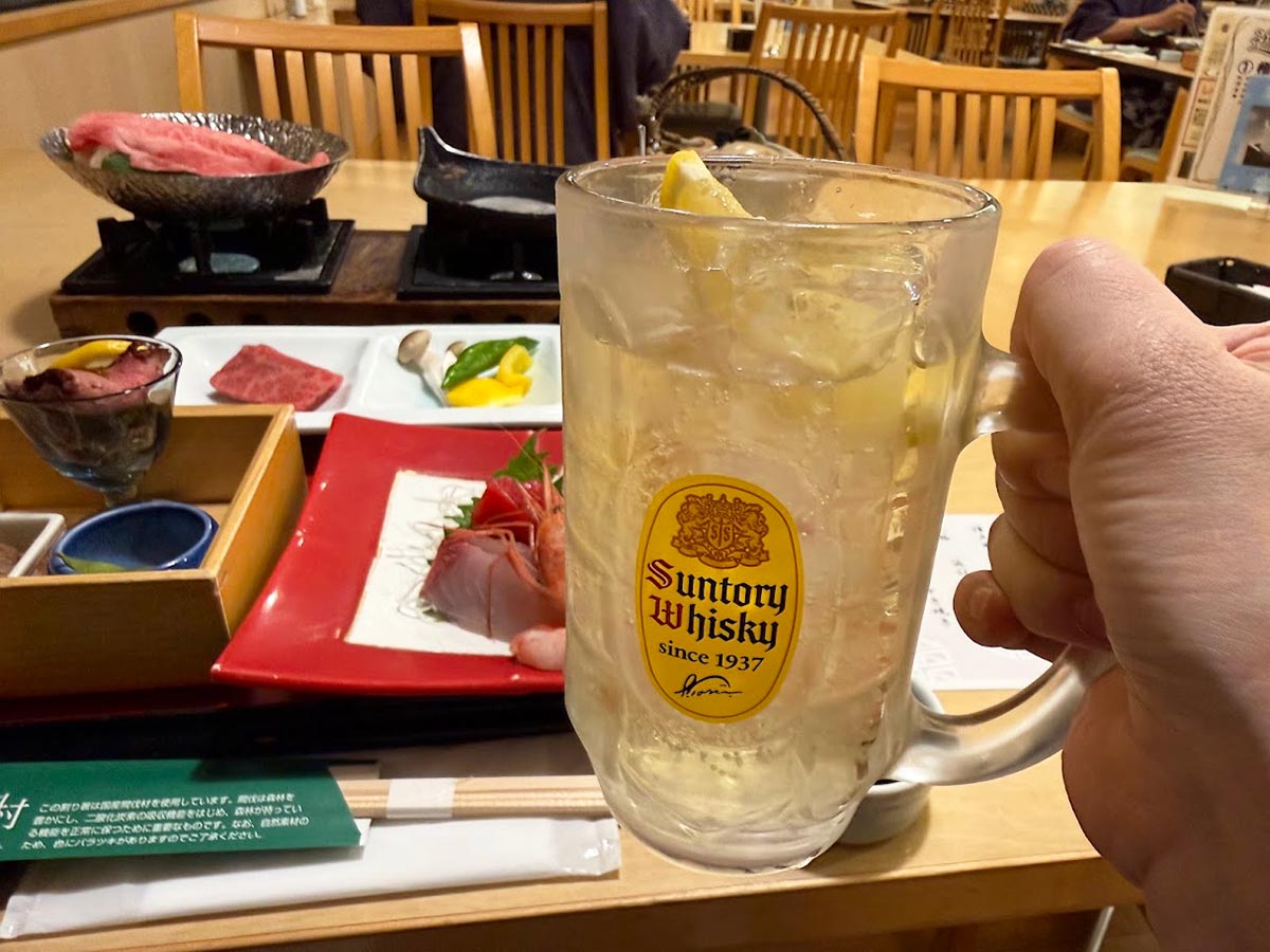 ごほうび旅井上かなえ　メイ子と休暇村近江八幡お酒