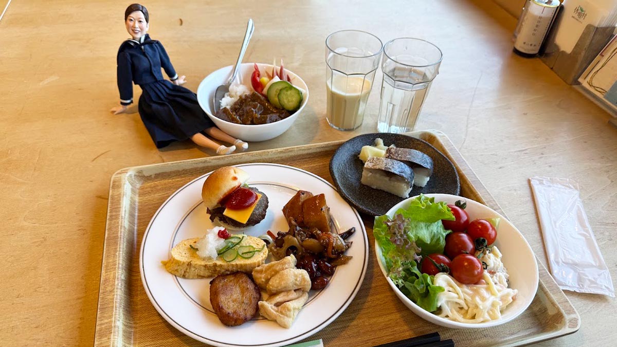 ごほうび旅井上かなえ　メイ子と休暇村近江八幡直食