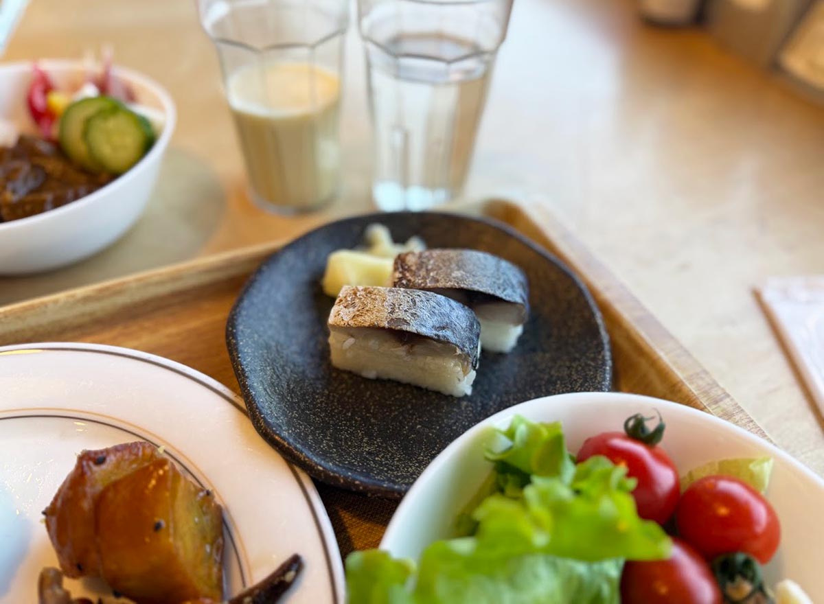 ごほうび旅井上かなえ　メイ子と休暇村近江八幡サバ寿司