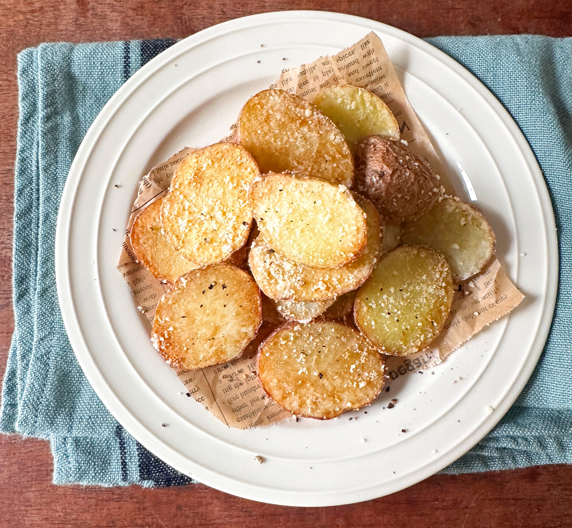 新じゃがで！ コンソメチーズポテト