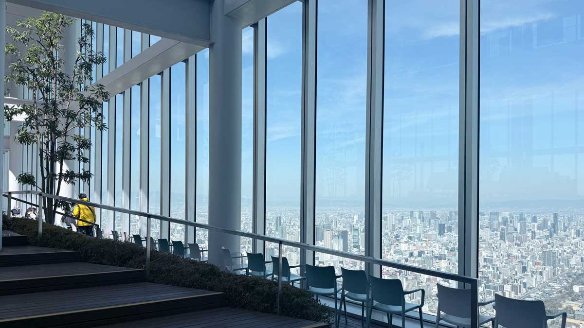 ごほうび旅　奥田和美　奈良橿原GM奈良橿原　あべのハルカス展望台