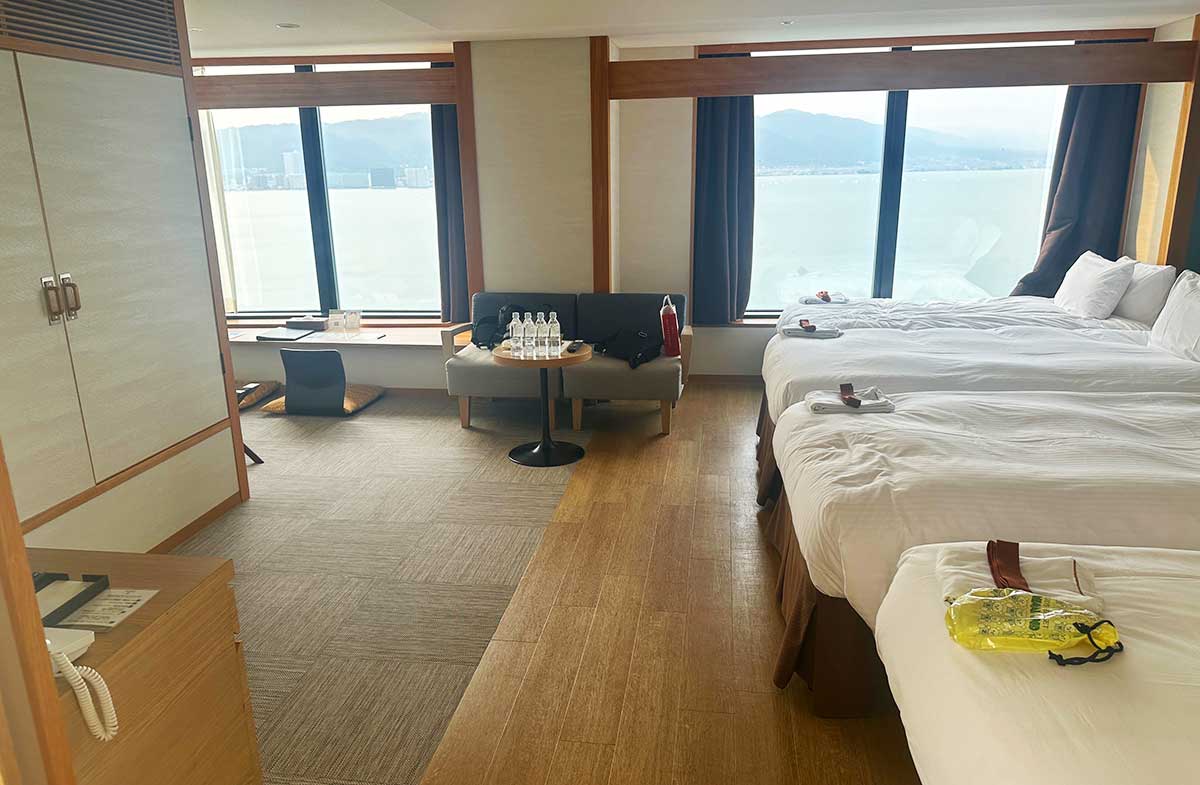 ごほうび旅　山本ゆりさん　びわ湖大津プリンスホテル　宿泊体験記