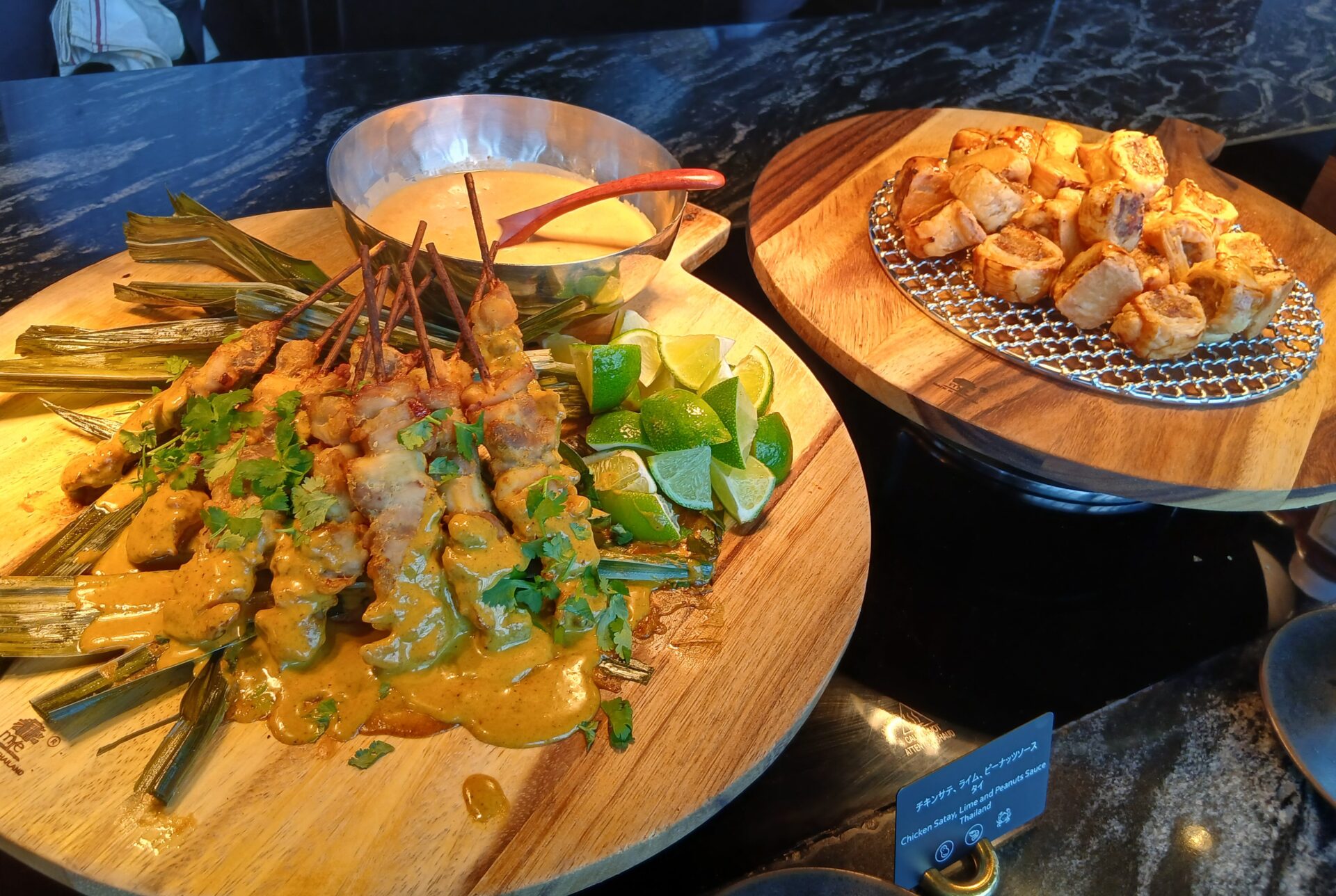 タイのチキンサテ
