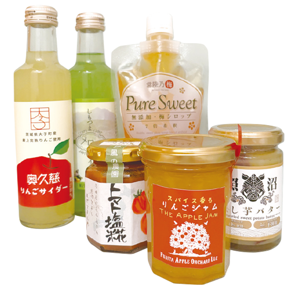  〈いばらきのおいしいものセット〉6品