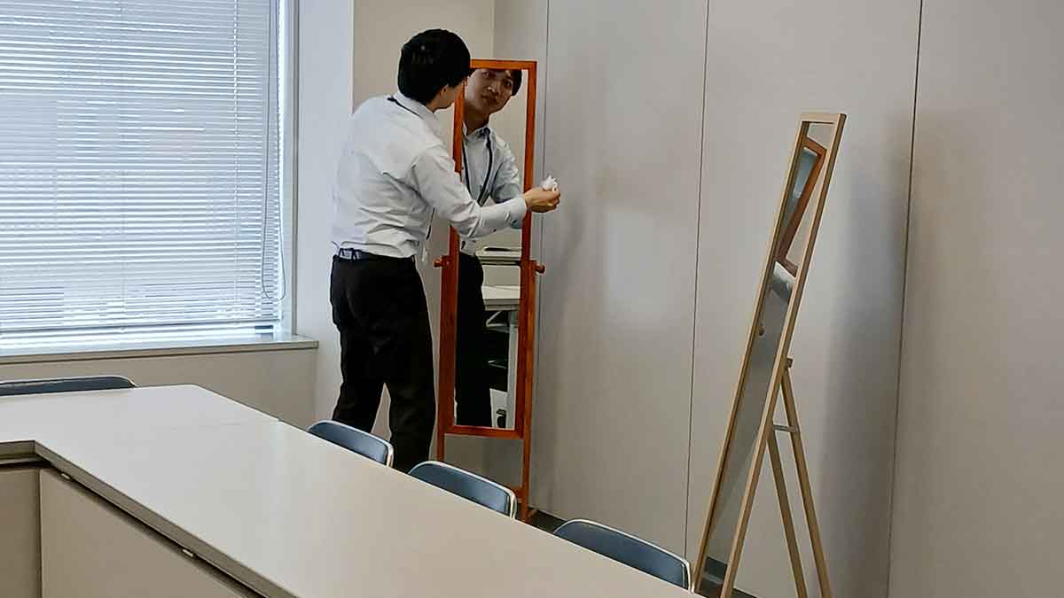 モナキ撮影裏話 楽屋準備