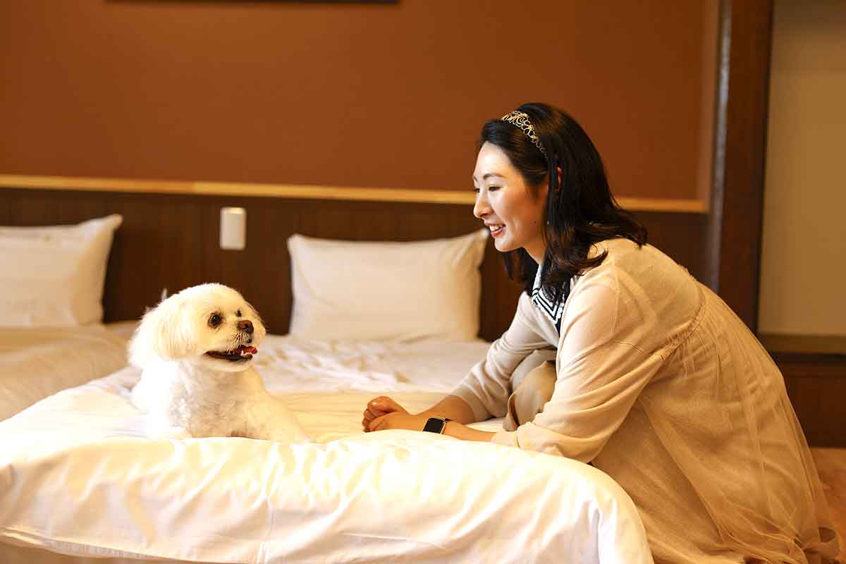 兵庫県姫路市 夢乃井 愛犬と泊まれる