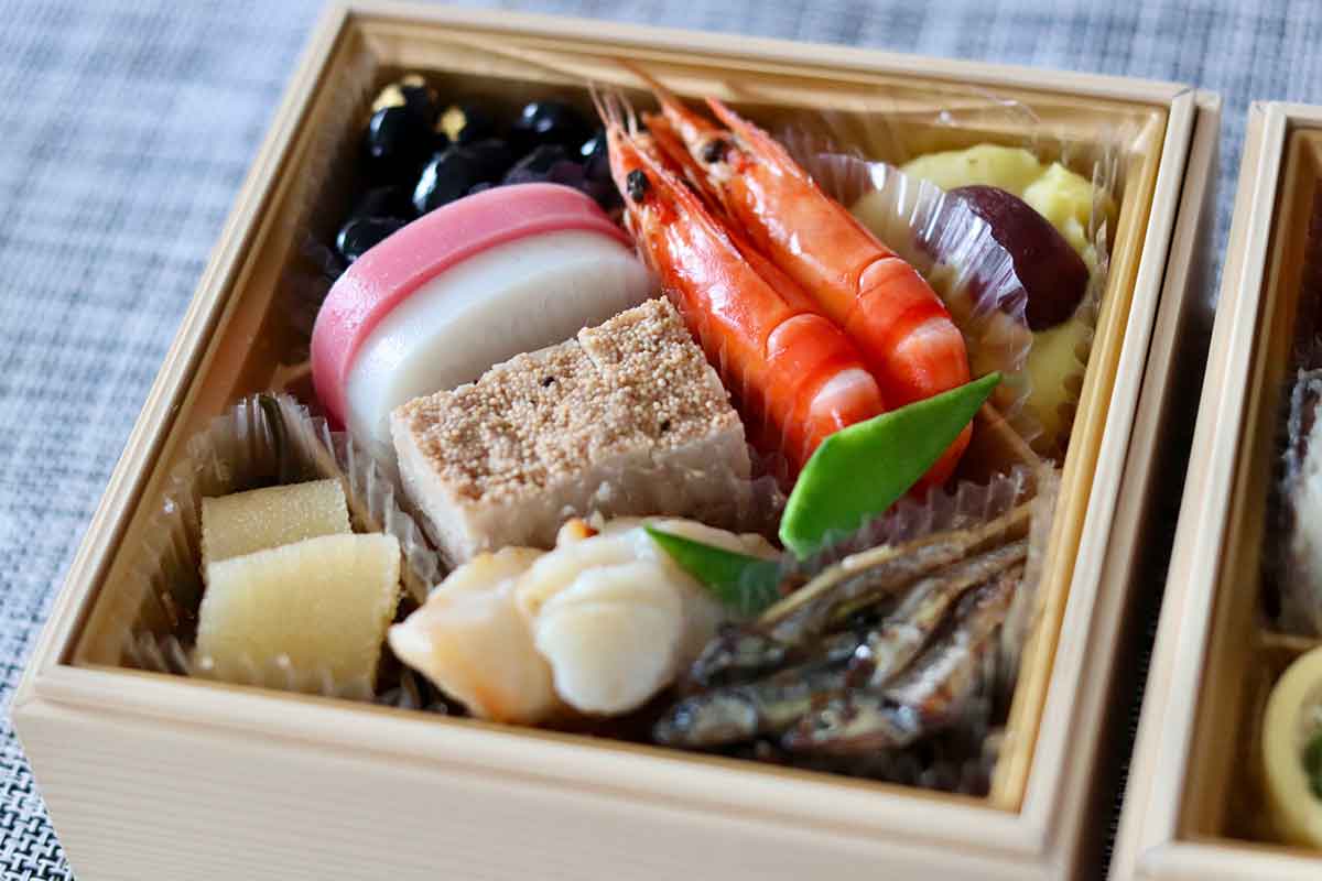 奥田かずみさんがいただきました!老舗料亭「道楽」のおせち 一の重