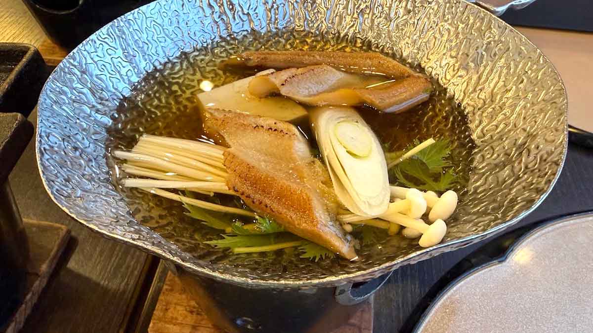 井上かなえさんごほうび旅 夢乃井 夕食