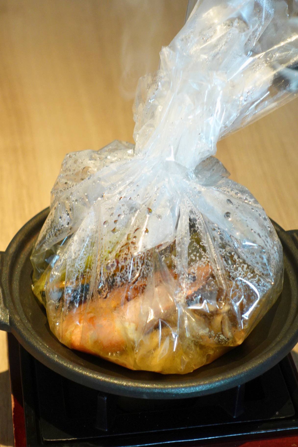 フィルム包み焼き