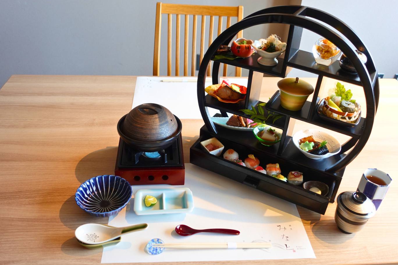 火と美御膳　料理全景