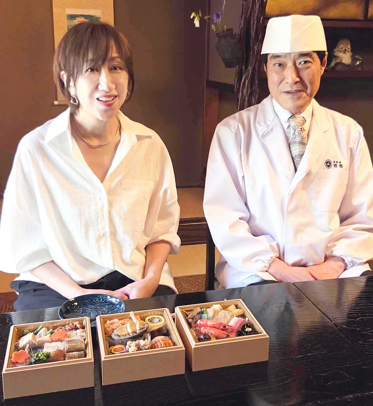 奥田かずみさんがいただきました!老舗料亭「道楽」のおせち