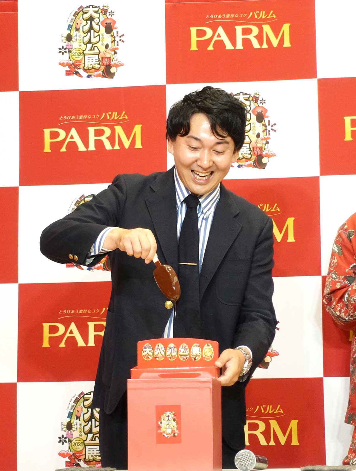 『大パルム展2026』PR発表会　バッテリーズ寺家さん