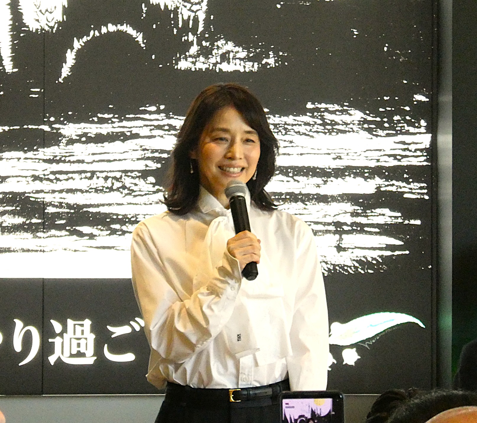 石田ゆり子さん