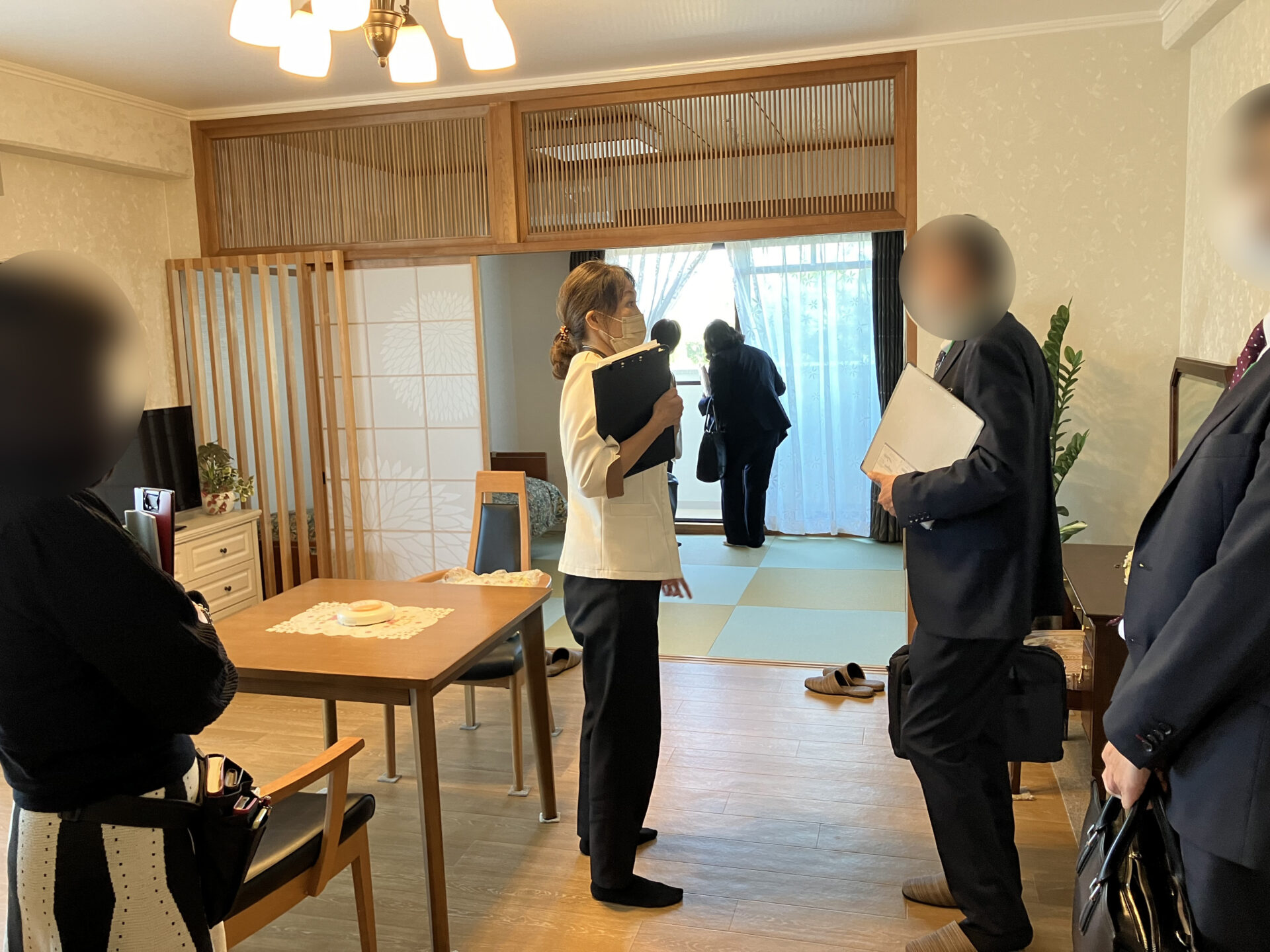 お部屋見学